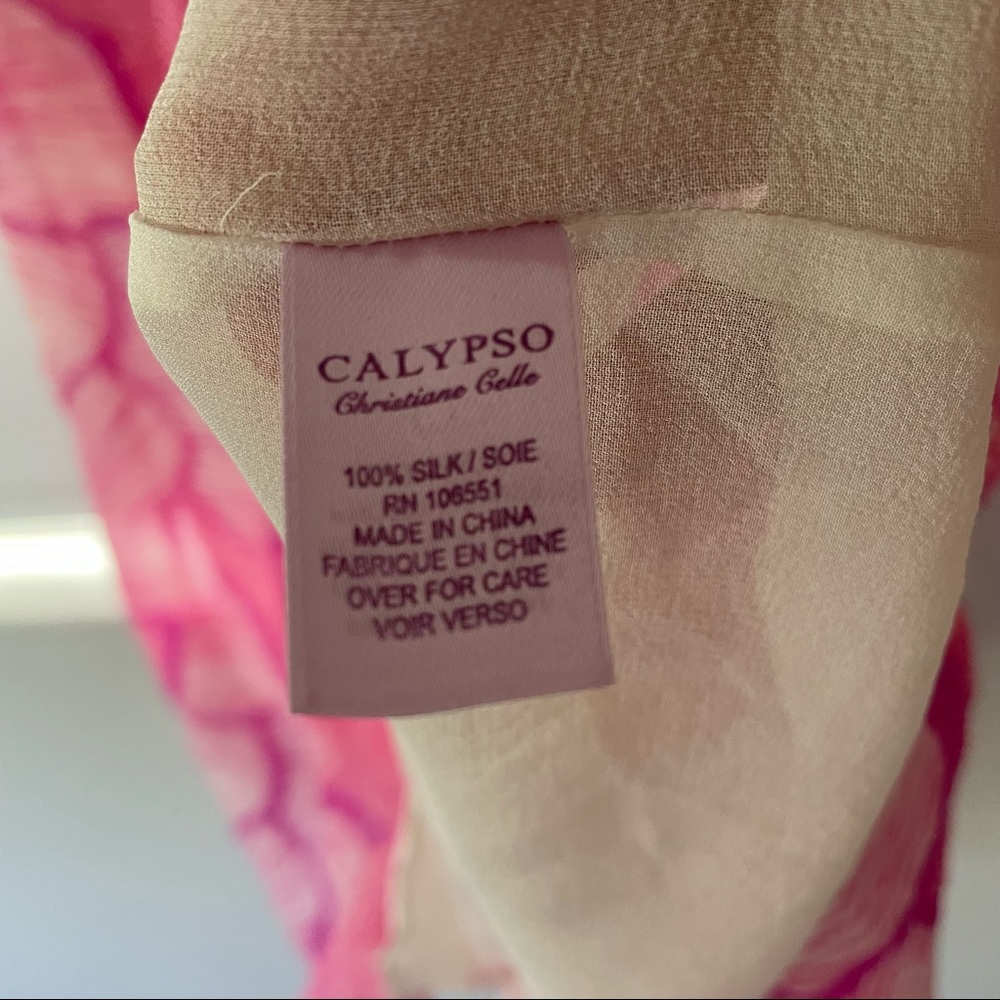 Christiane Celle for Calypso silk beaded dress - Picture 6 of 9
